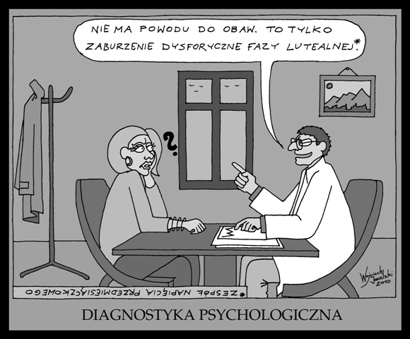 Psycholog dodaje otuchy pacjentce